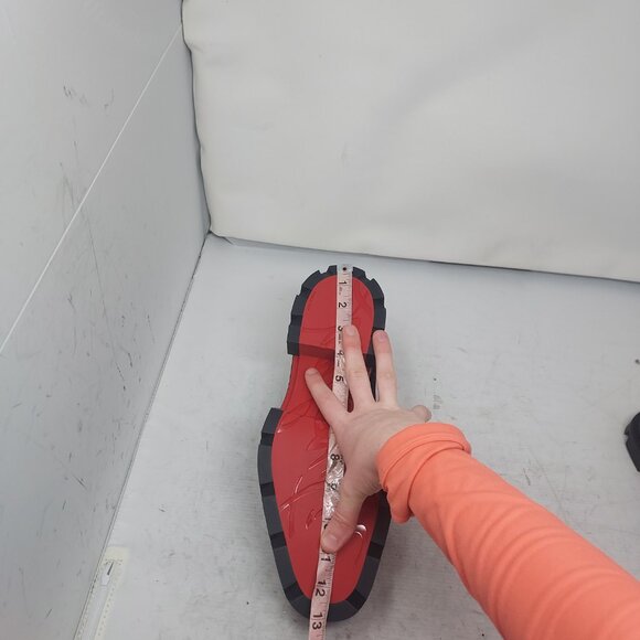 Christian Louboutin MENS Black Our Georges L Suede Lace Up Shoe - Picture 8 of 11